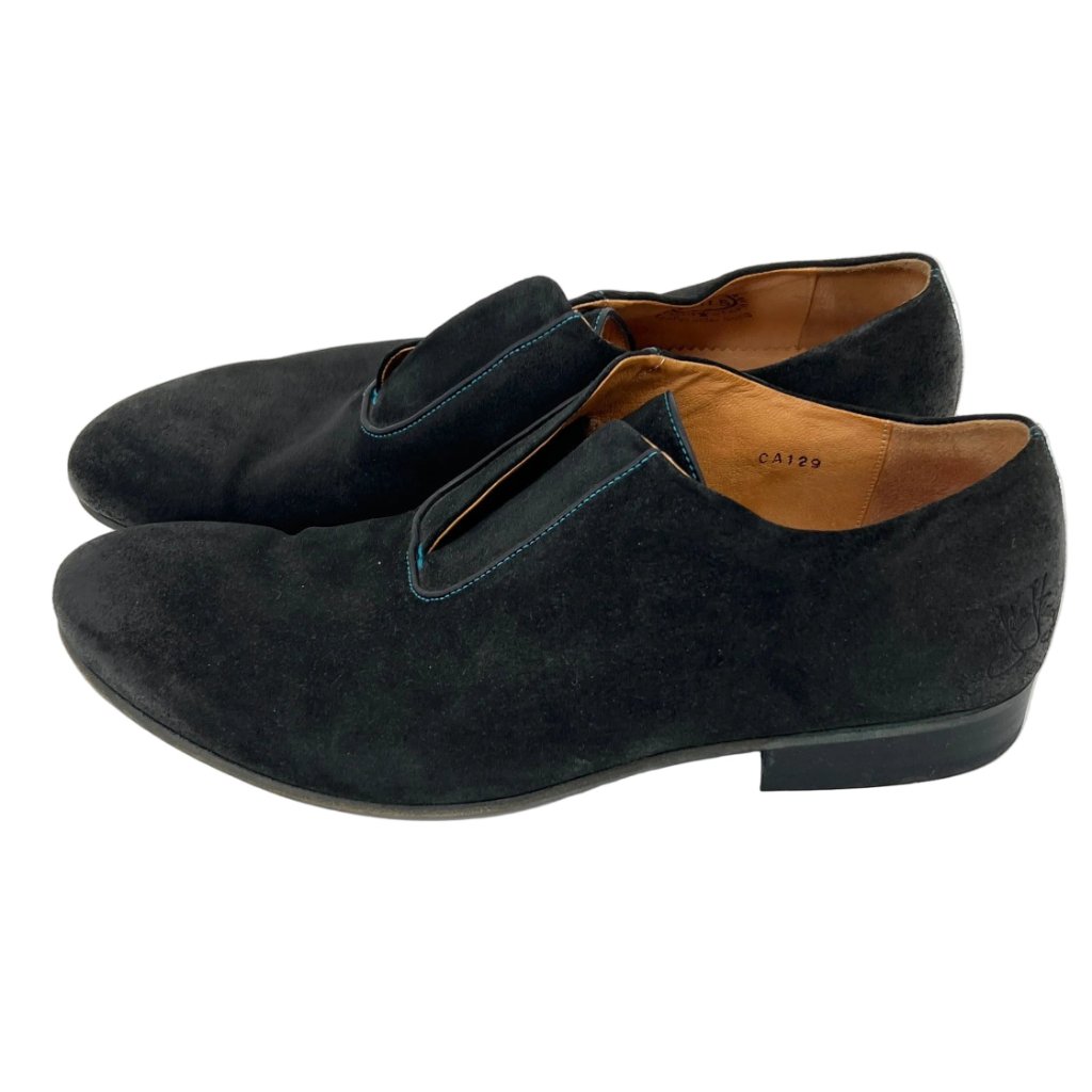 John Fluevog Lace-Less Leather Oxfords Shoes